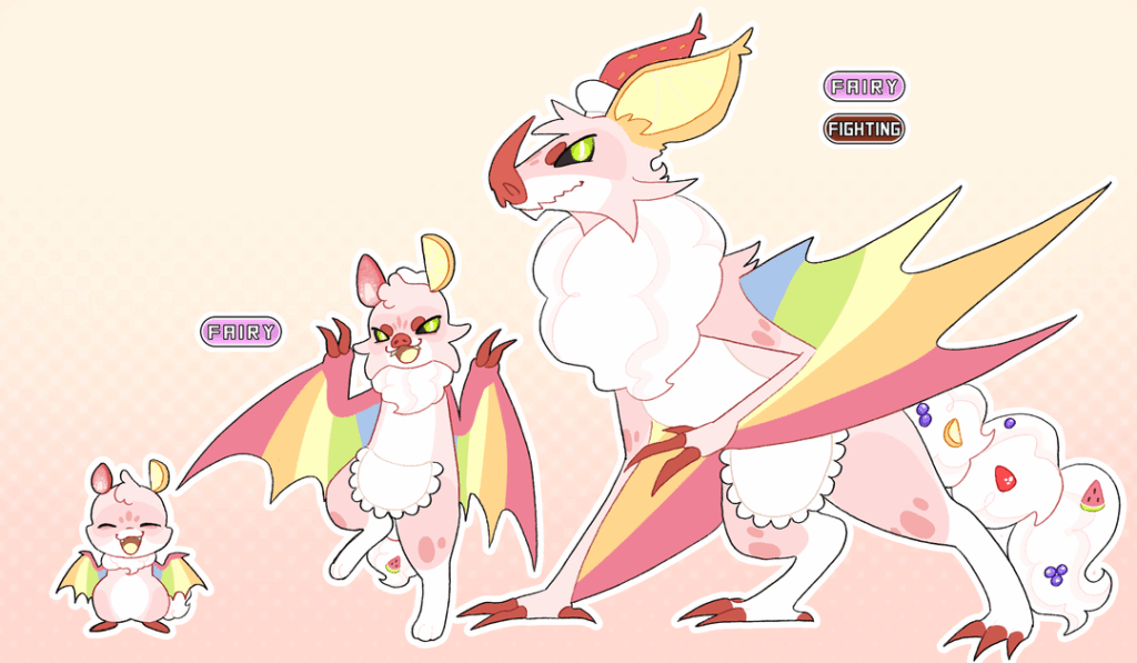 Turned of of my oc's into a Fakemon!
