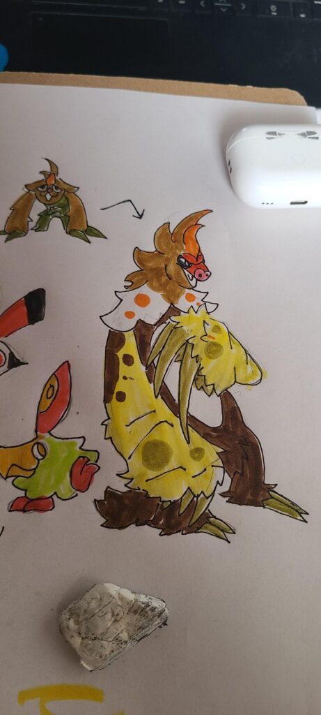 My regions fossil mons