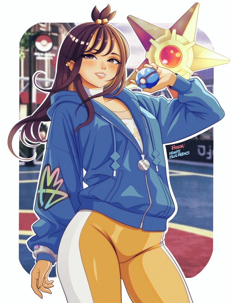 Lida from Pokemon ZA fan art