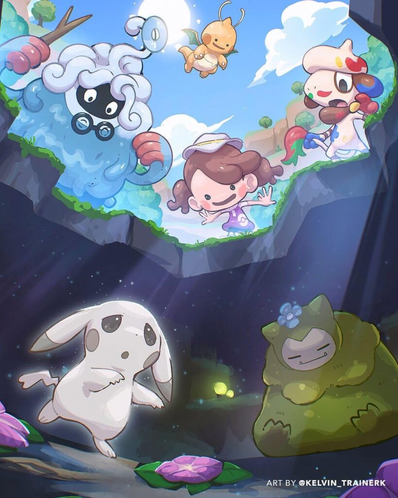 Art For Pokopia's Second Trailer [By @Kelvin_TrainerK]