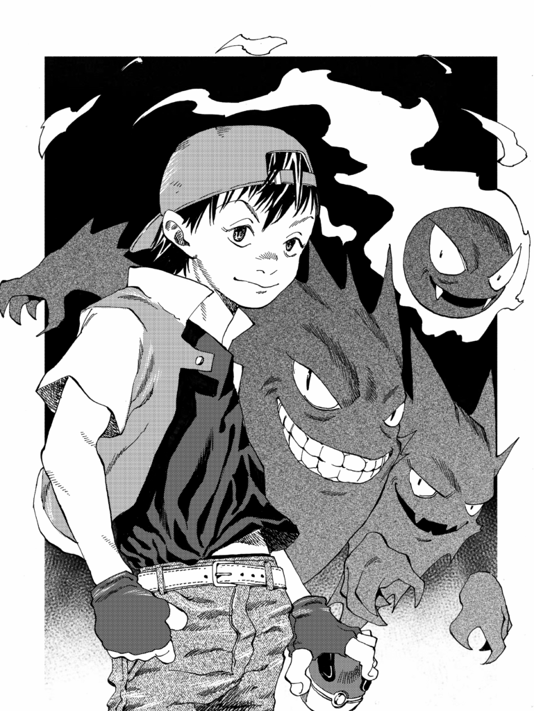 Gengar Evolution Manga Art OC!