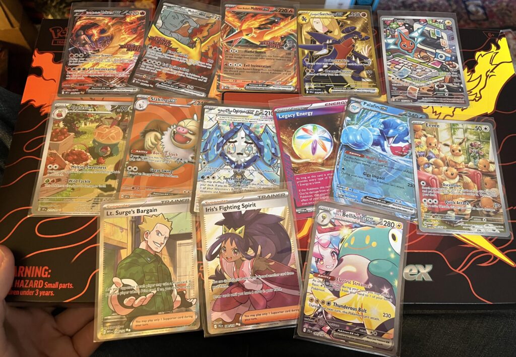 Ripped my Moltres UPC…