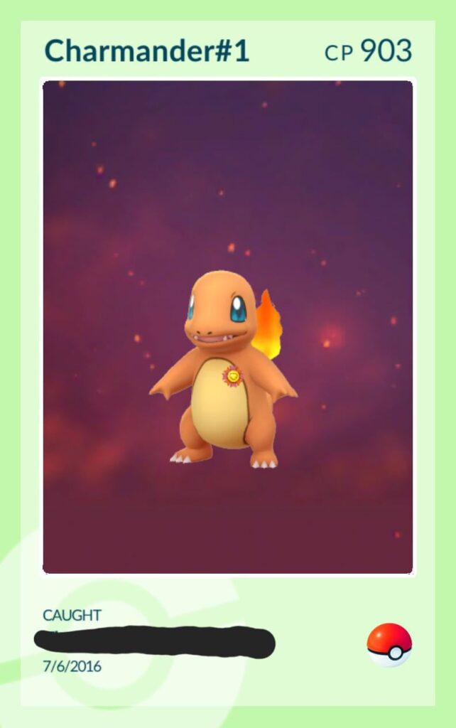 My original starter from Launch Day. Unevolved but leveled up and best buddies with its OG moveset. Wonder how genuinely rare this is and wish there was a special medal or reward for this. Anyone else have one?
