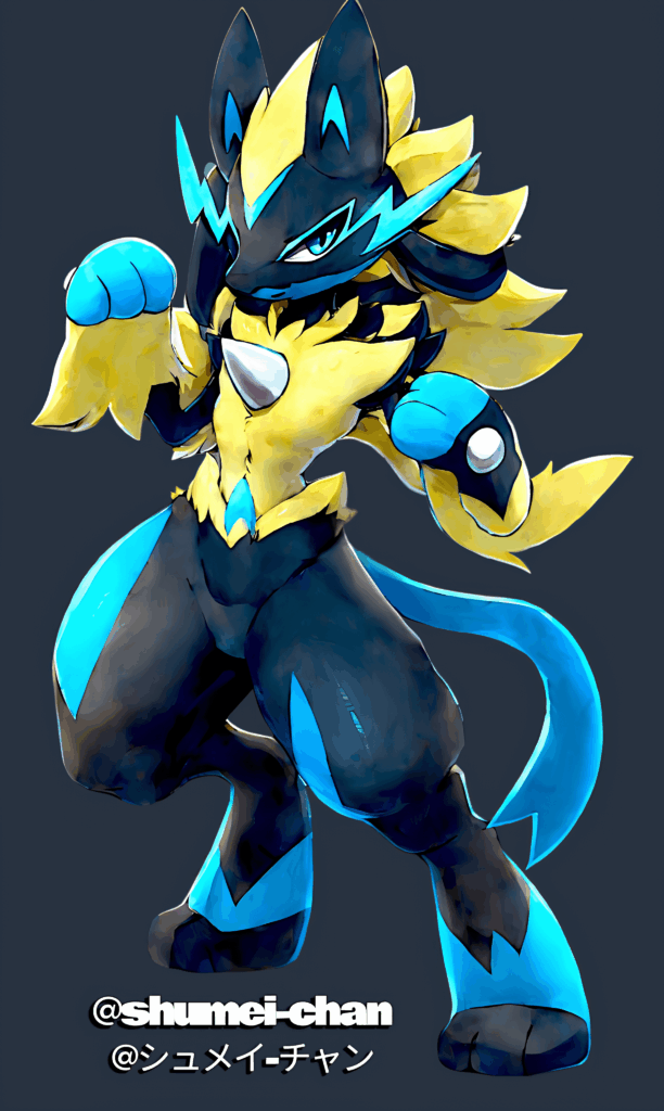 Mega Lucario x Zeraora wdyt