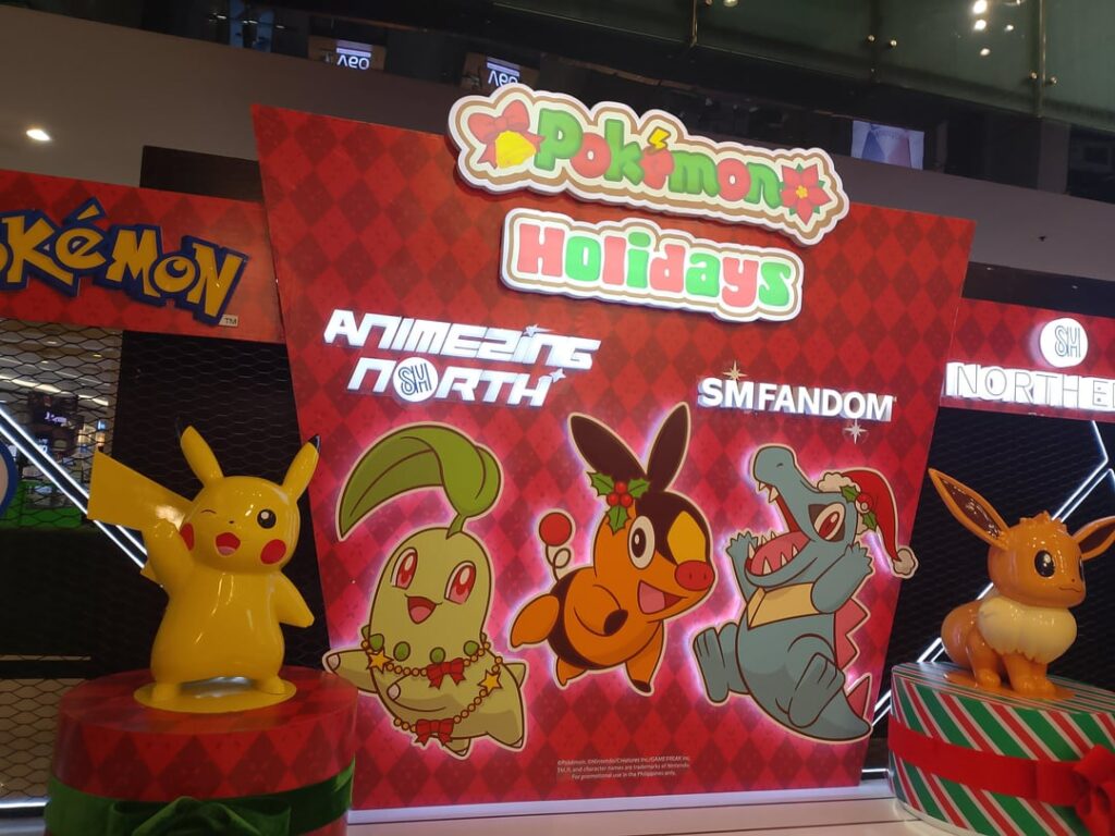 Pokémon holiday event in SM North Edsa!