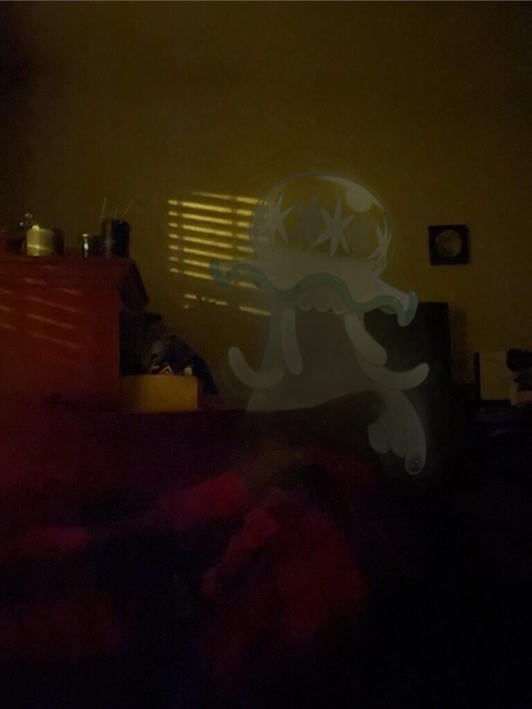 Made this image of Nihilego, my favorite ultra beast