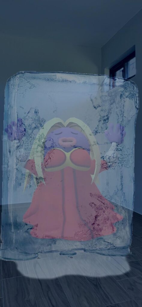 I’m captured her and keeping her on ice. I won’t let her sing this year.