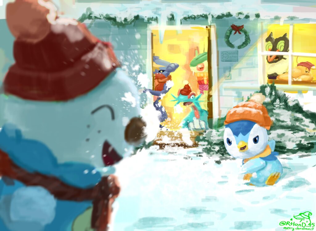 [OC] merry icy christmas!!