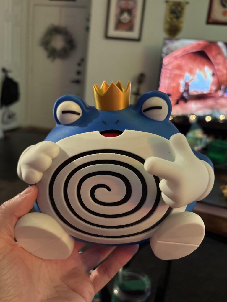 My wife had this awesome 3D printed beta Poiwrath made for me for Christmas.