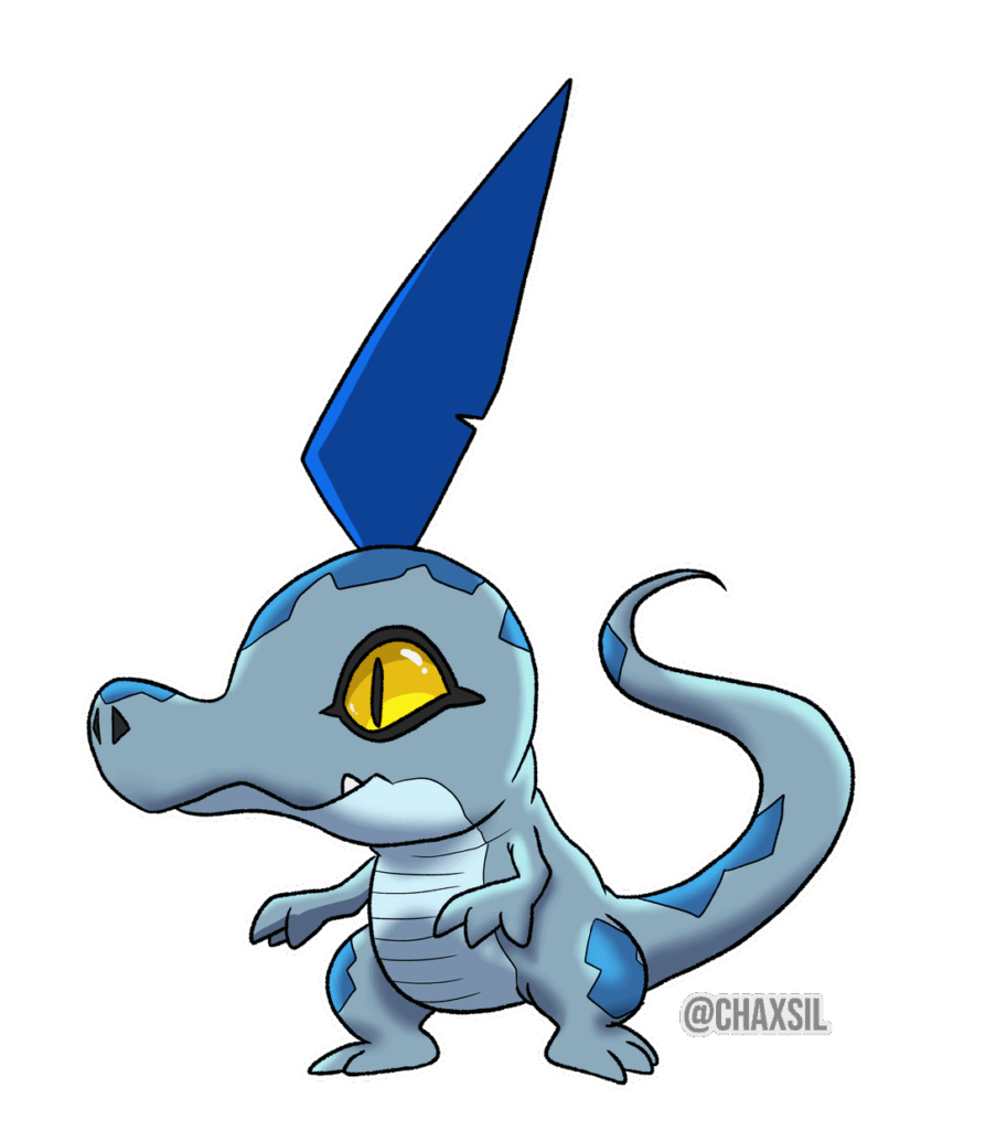 Cocofrost Ice crocodile Pokémon