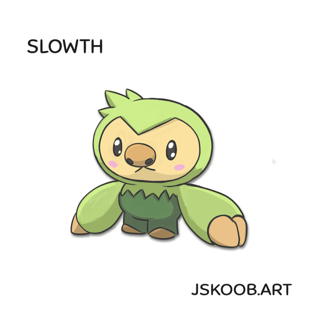 Grass Starter Slowth! 🌿🦥