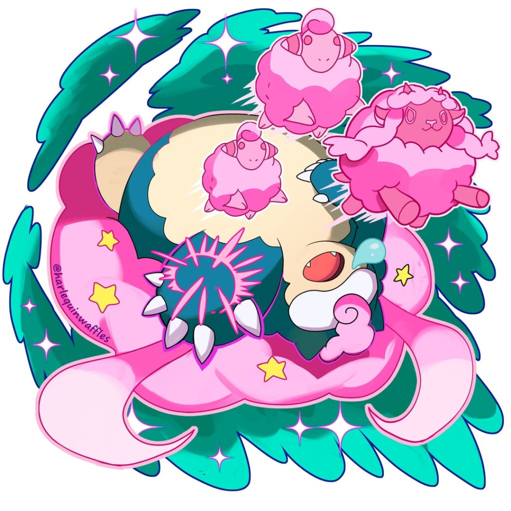 MEGA SNORLAX - SNORE by hwaffuru