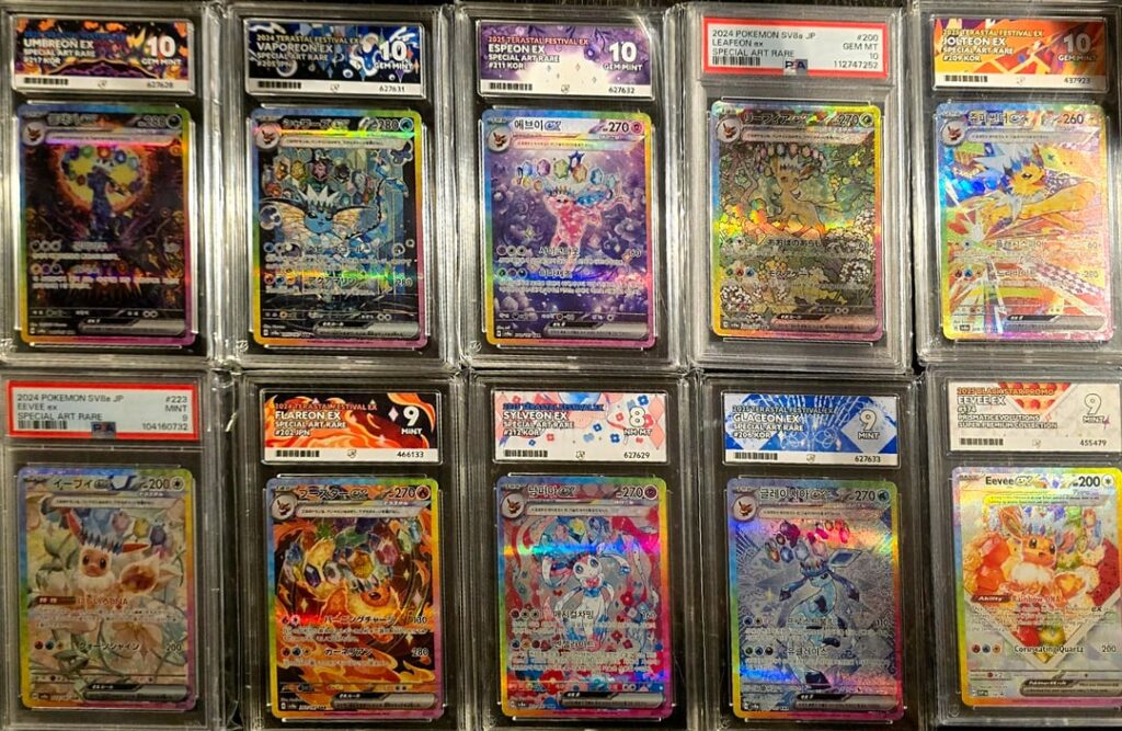 Eeveelutions slabbed master set!