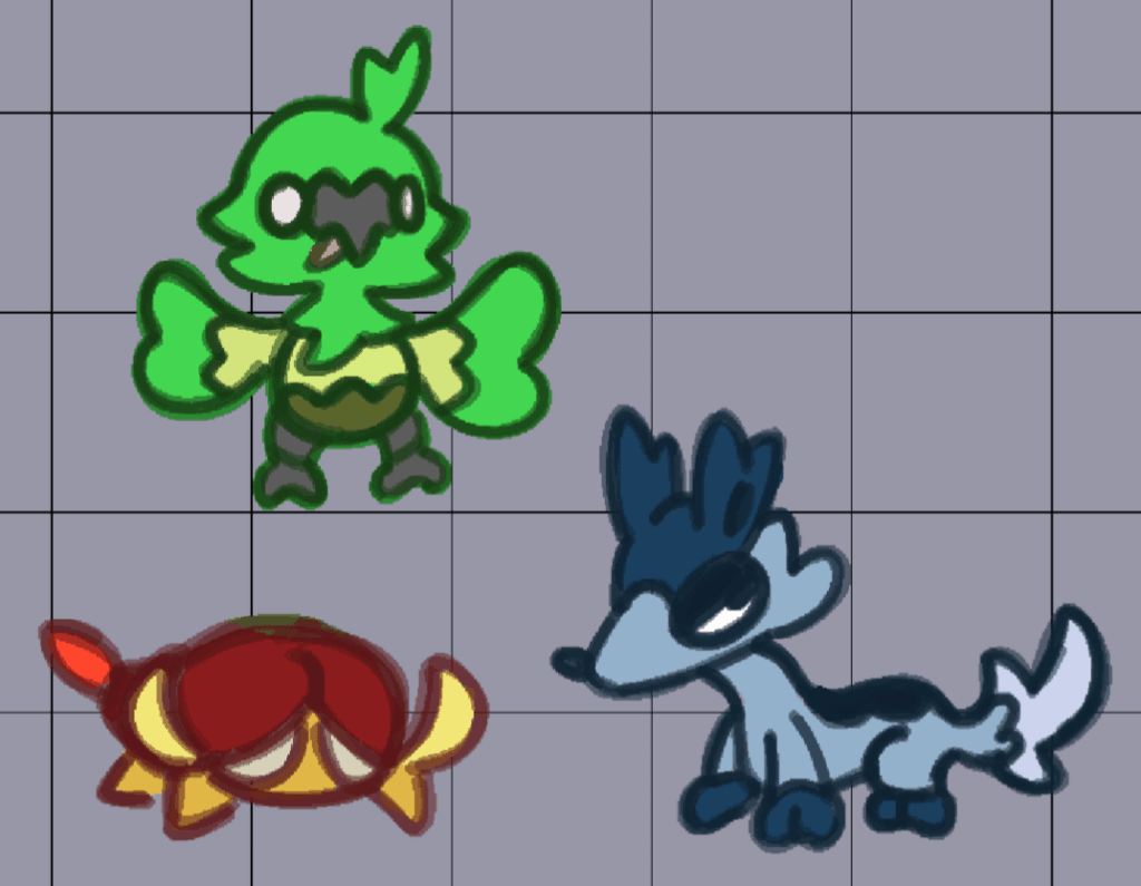 Rokapie, Roascht and Blowdent, New Zealand Starters