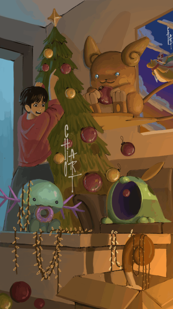 Happy Holidays!🥹💜 [OC]