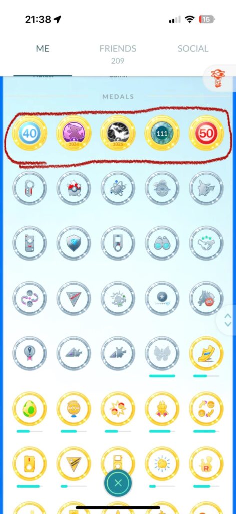Sooo one of them count as a platinum medal