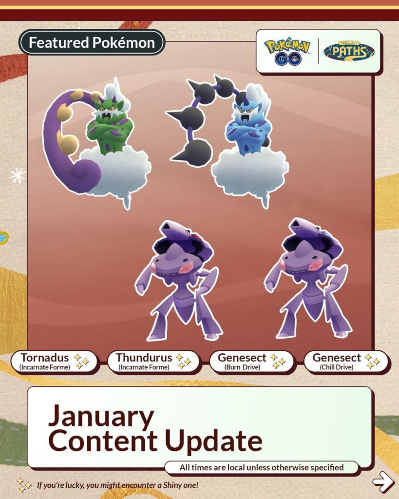 January Content Update Niantic Infographic