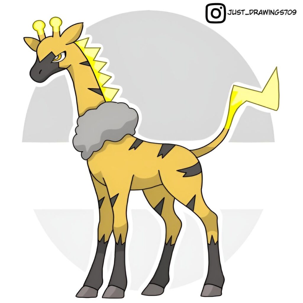 Stormraffe: The lightning neck pokemon