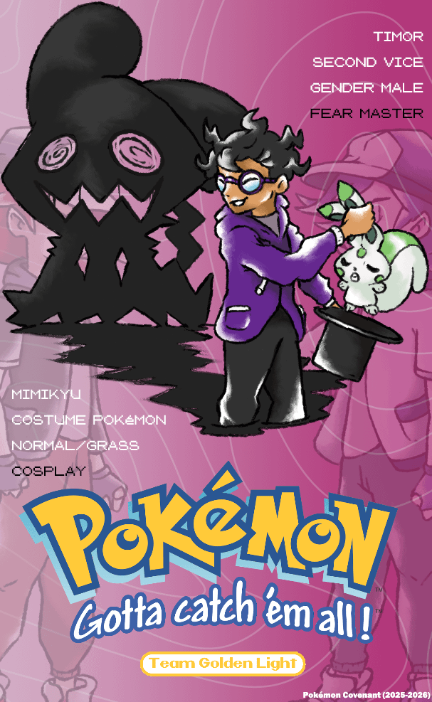 Sugimori Style Poster #003 [Timor and Mimikyu] by ali760