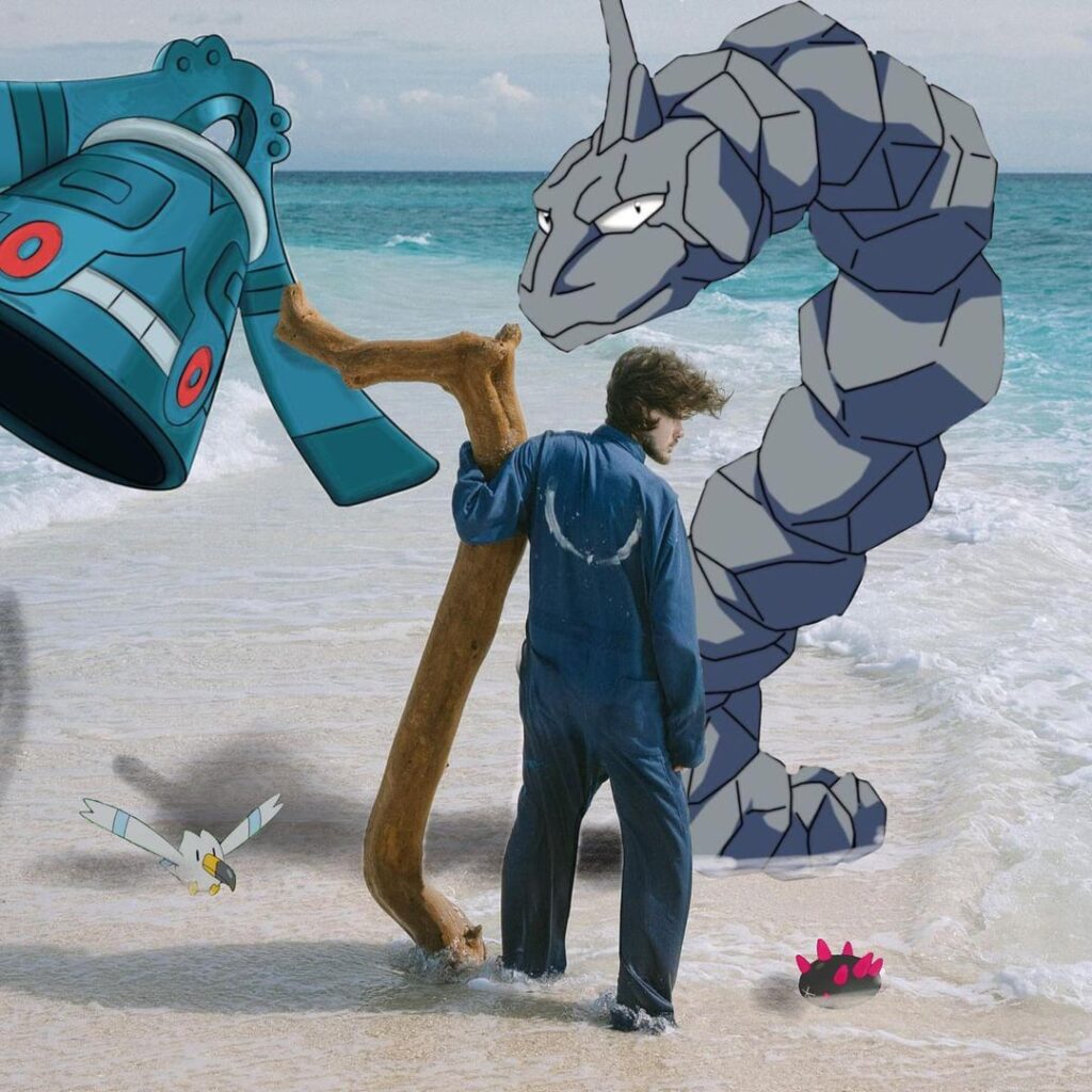 Beginner! Am trying to add pokemon to real life photoshoots 😊