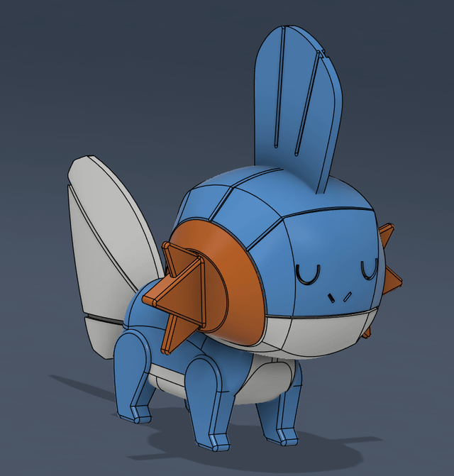 [WIP] Starting a Retro-Futuristic Pokémon series. Thoughts on the first build?