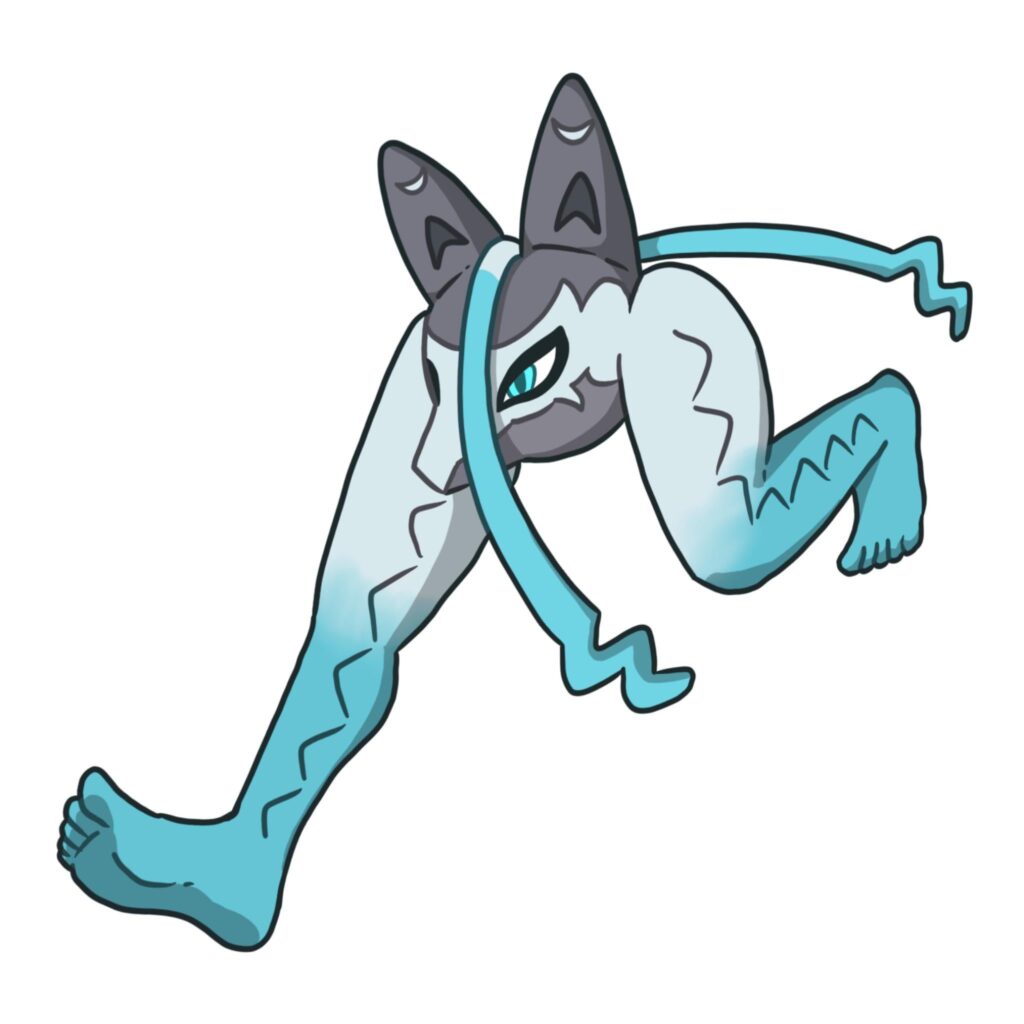 [OC] New mega Lucario Z meme