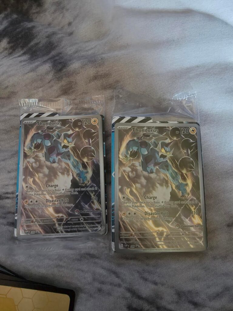 Multiple promo cards in pokemon center etb