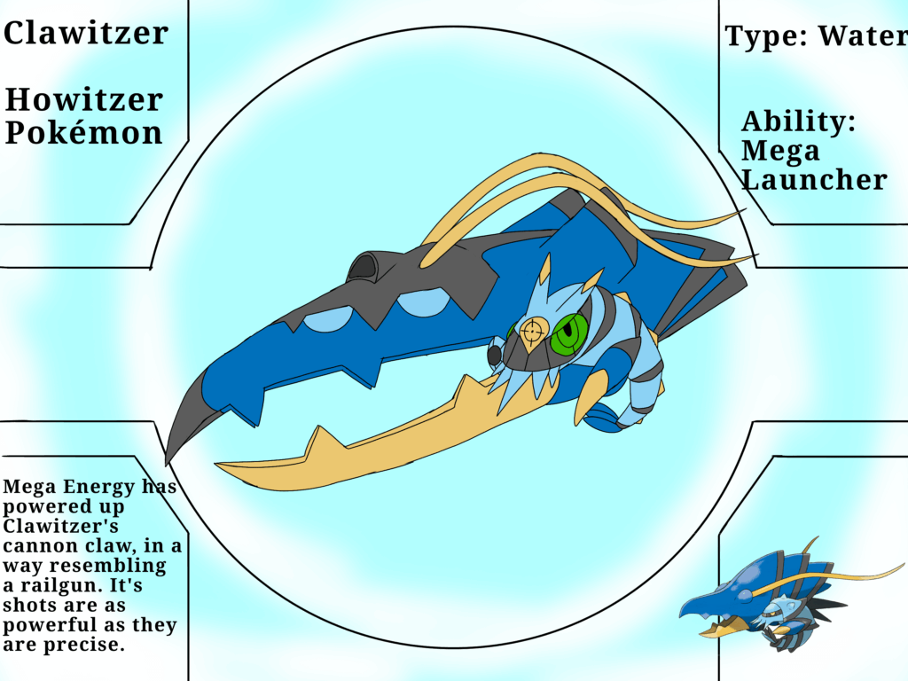 Mega Month Day 11: Mega Clawitzer