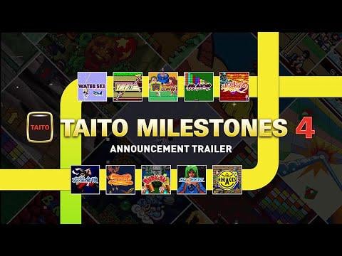 Taito Milestones 4 - Announcement Trailer