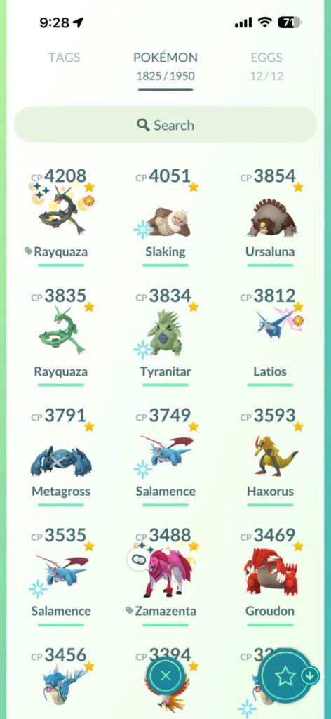 Show Off Your Top 12 Hundos
