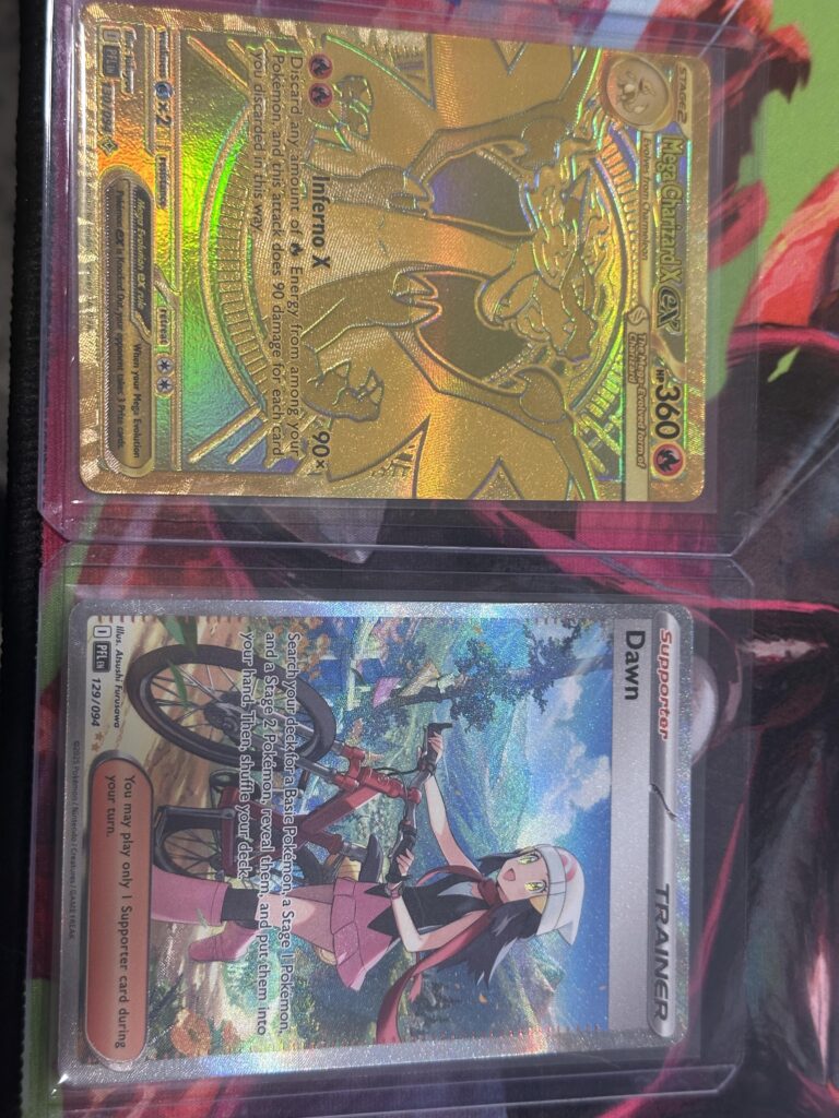 4 loose packs from a booster box and got this! Honestly the charizard looks amazing in person.