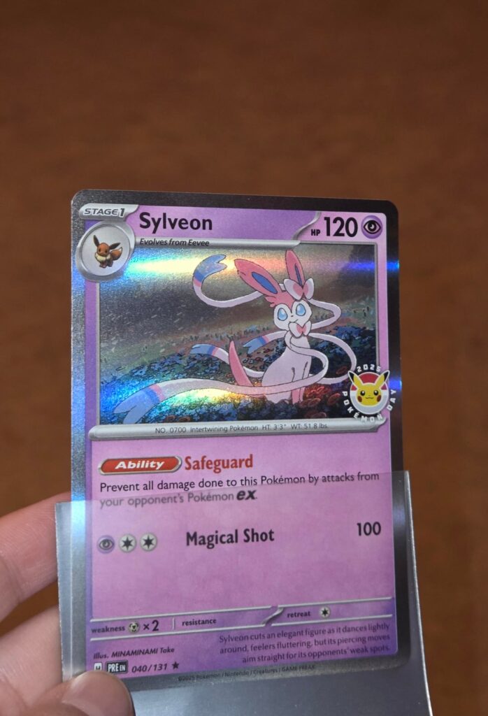 So I have the Sylveon pokemon day 2025 promo card, I'm wondering if it's rare?