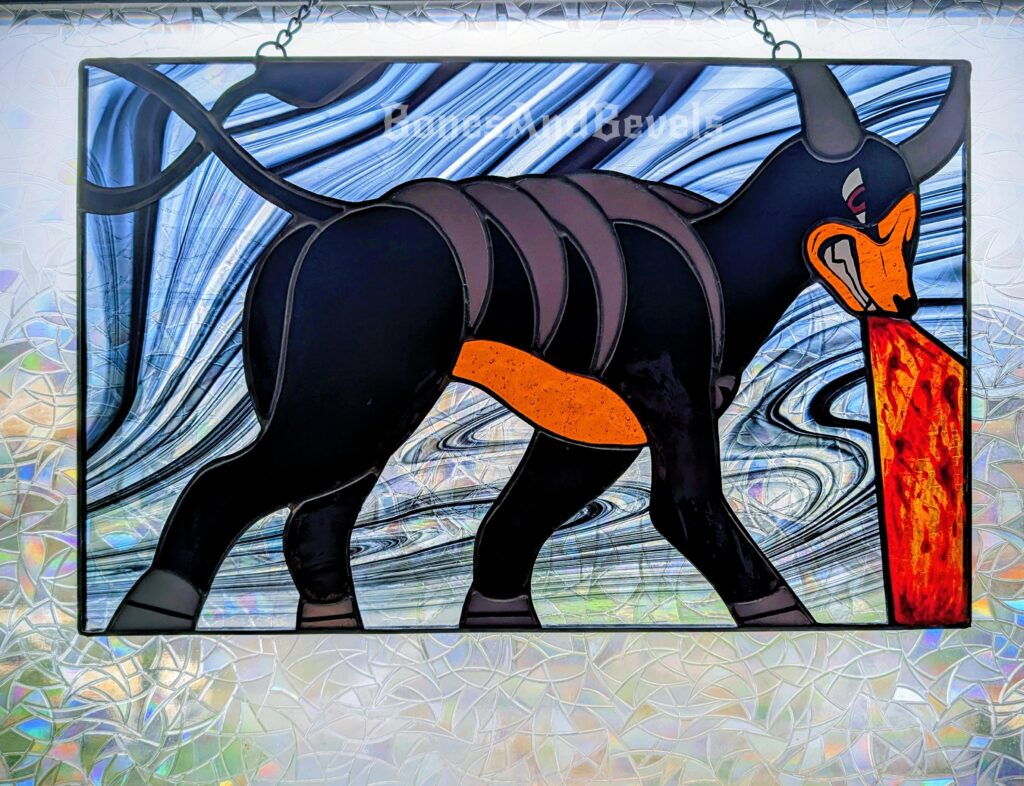 OC - Stained Glass Houndoom