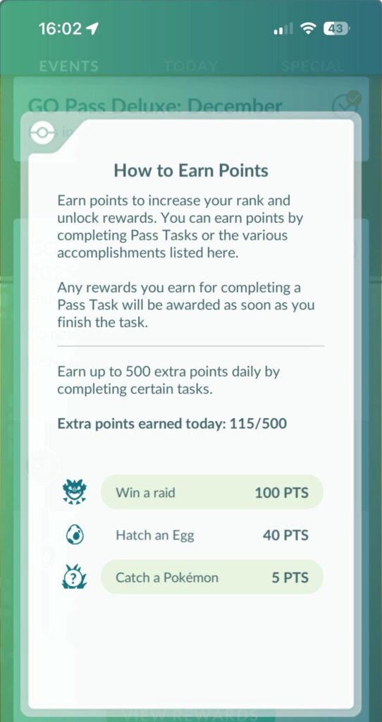 Holiday pass issue