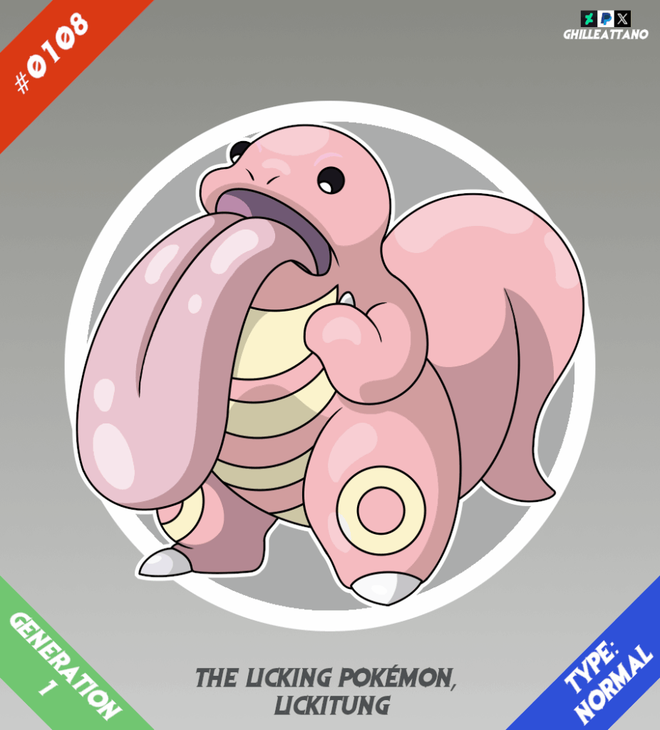 (OC) The Original Licking Pokémon, Lickitung