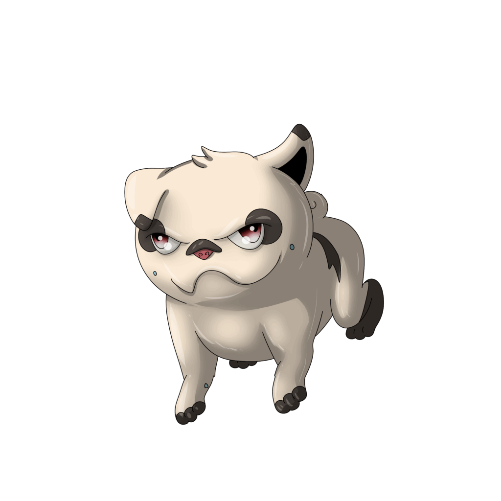 This dumb little thing is named pupugg