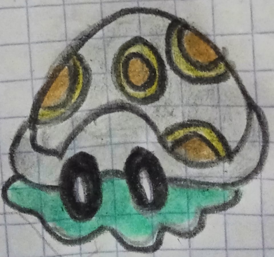 Pokémon Caracol Type:Bug/Water