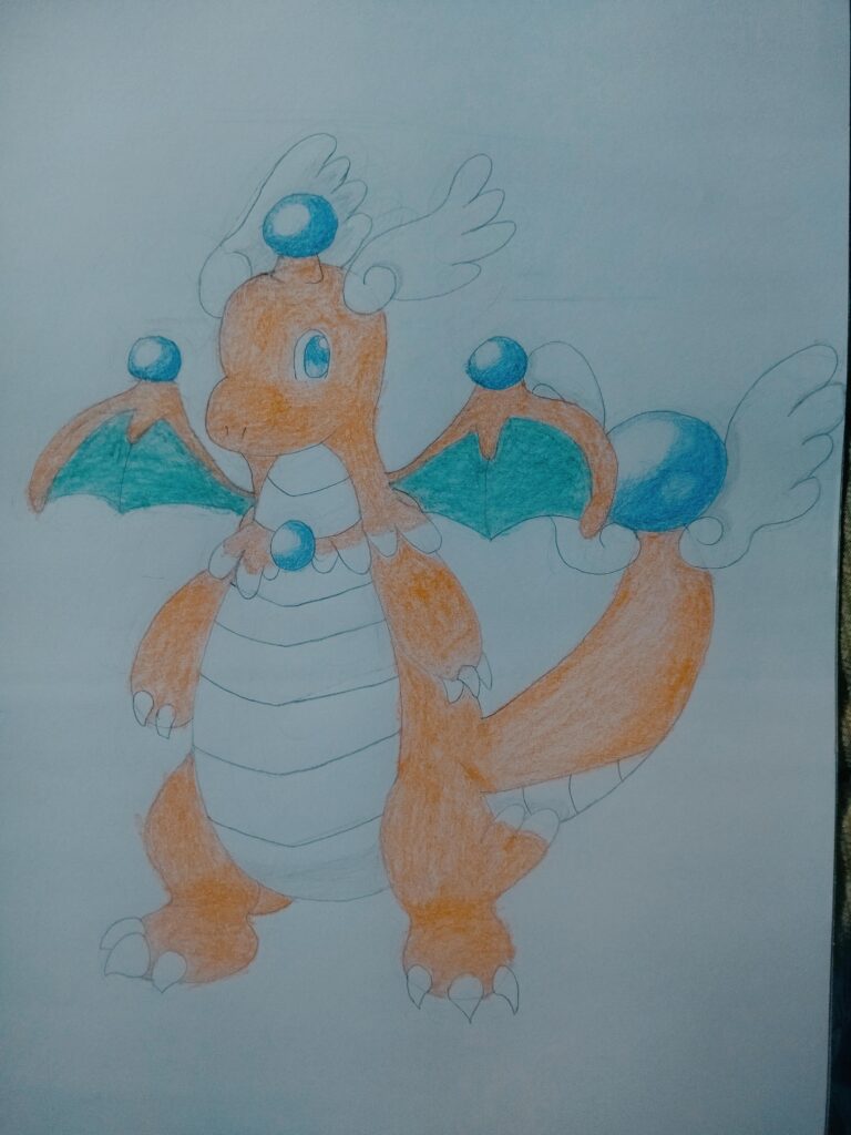 [OC] Mega Dragonite based more on the hermes