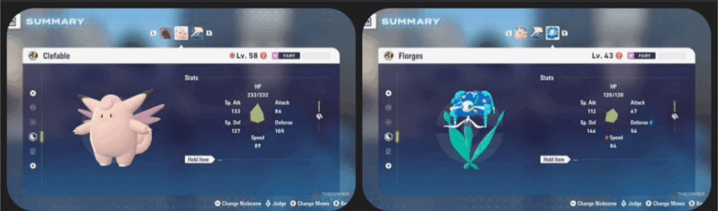 is florges better than clefable in za or no? (These pokemon aren't mine)