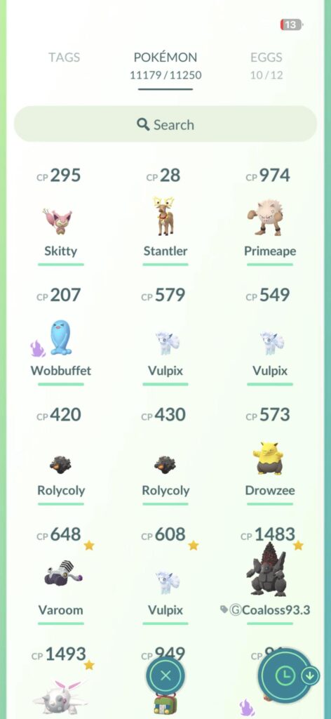 Is Skitty the only right facing Pokemon?