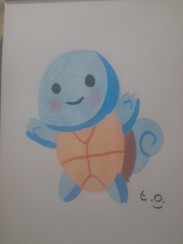My drawing of Squirtle