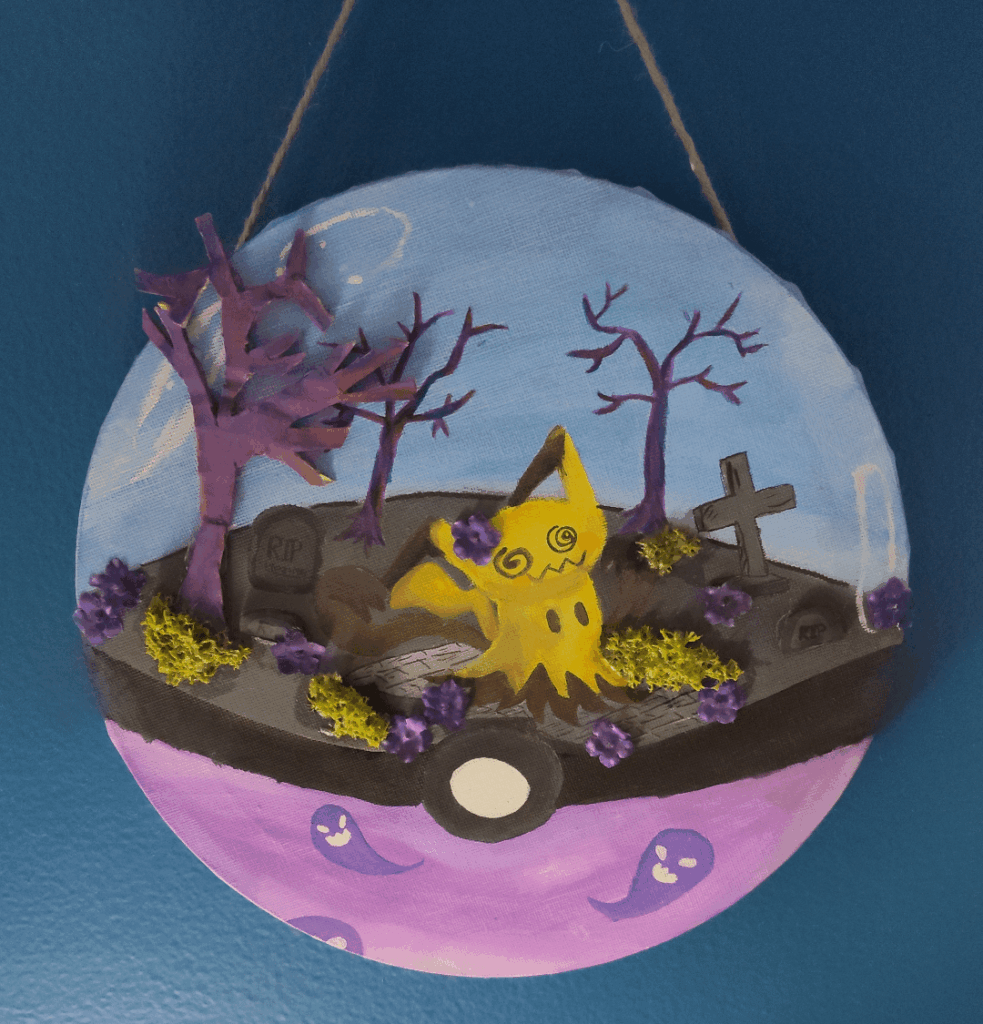 Pokeball painting I made