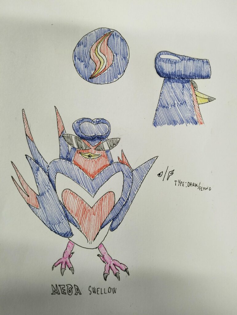 The first Mega of the Varaxia region: Mega Swellow!