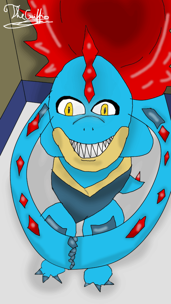 Mega Feraligatr be like :