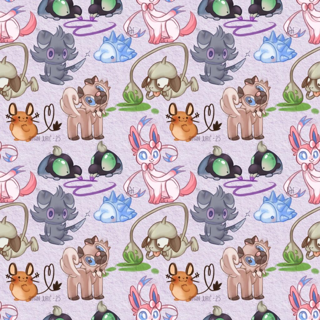 Christmas gift I made for my gf to accommodate her Pokemon era :)