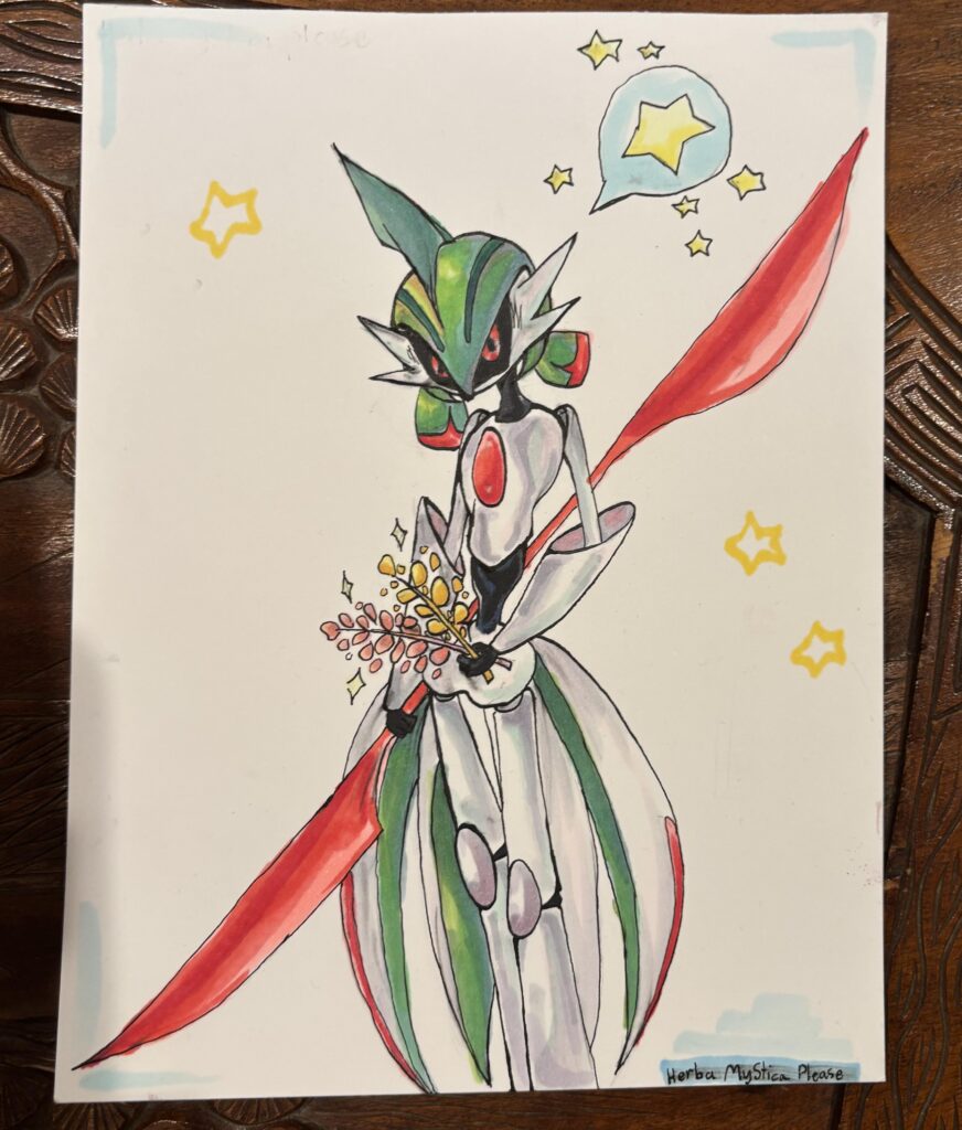 Iron valiant drawing I did :3