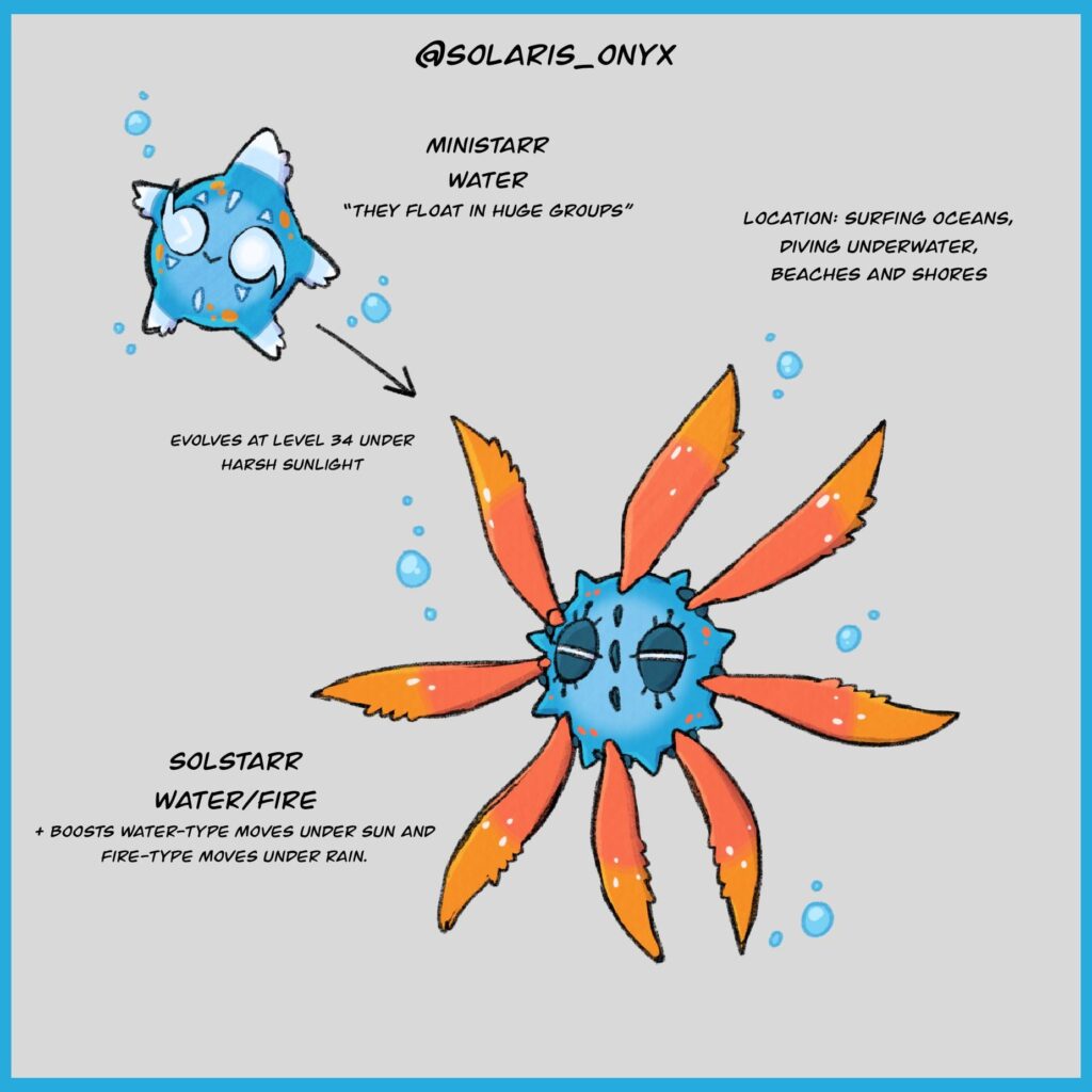 Sea Star Pokémon