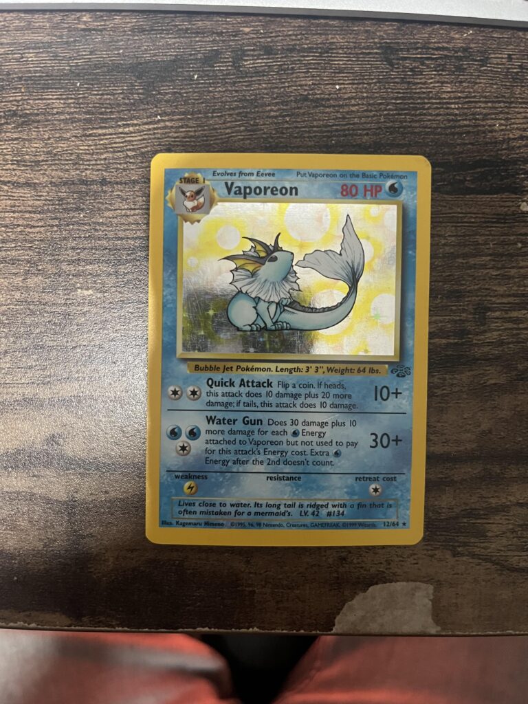 Found this Vaporeon in the woods