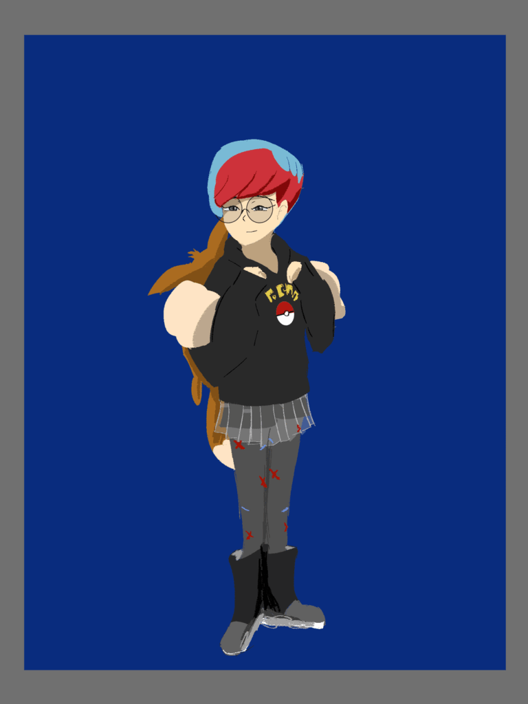 Penny in 2 different styles OC