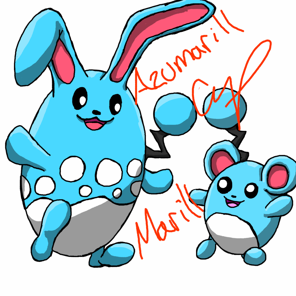 Azumarill and Marill